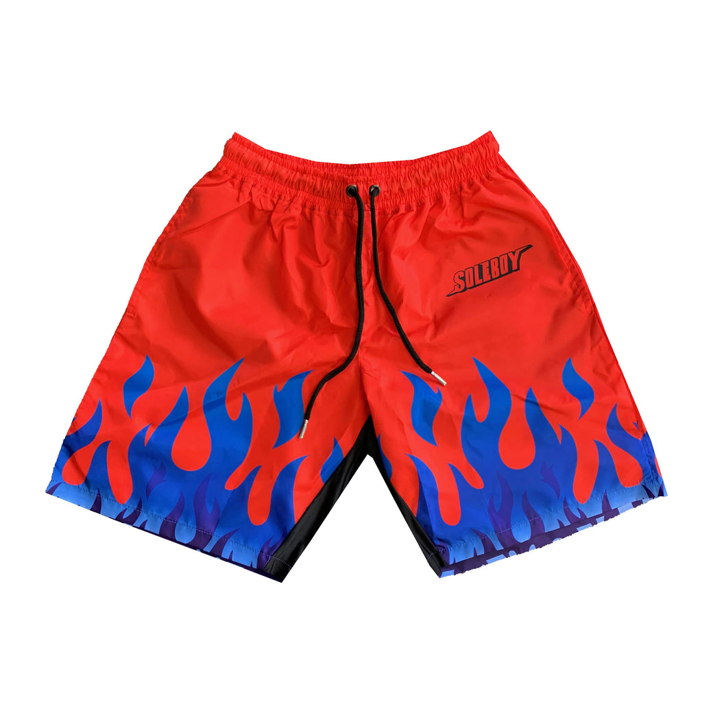Flame On Trunks (Red)