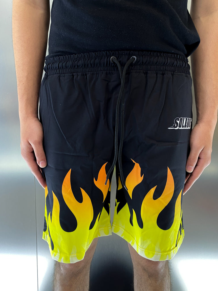 Flame On Trunks (Black)