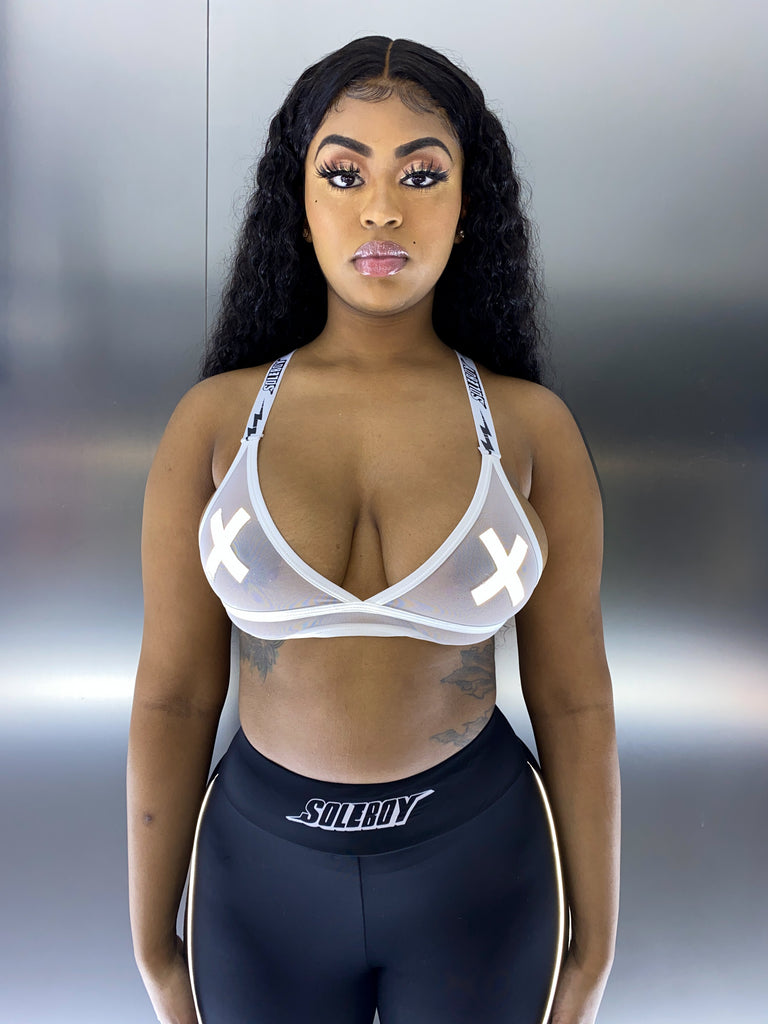 High Voltage Bralette (White)