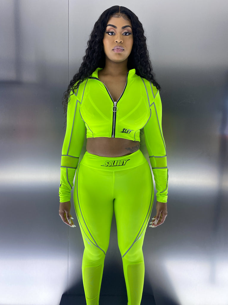 Lightning Bolt Set (Neon Green)