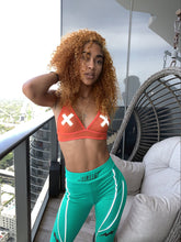 Load image into Gallery viewer, High Voltage Bralette (Tangerine)